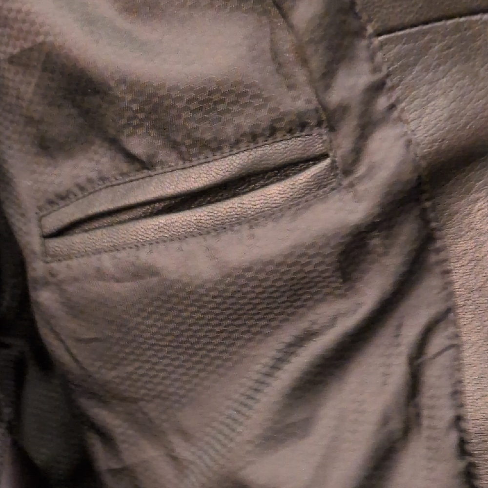 Coach Black Leather Bomber Jacket with Removable Shearling Collar- FREE SHIPPING - Picture 14 of 16